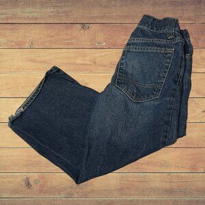 Old Navy Loose Fit Jeans Boys Medium Wash Denim Straight size 6 Regular